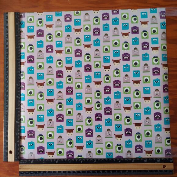 Cricut Vinyl Disney PIXAR Sampler Removable Matte - 4 Full Sheets, 2 Partial - Picture 4 of 8